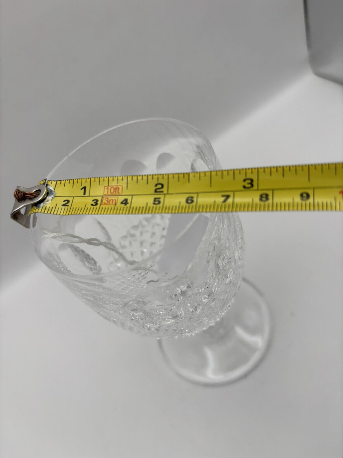 Waterford Crystal Colleen Short Stem Claret Wine Glasses Set of 6