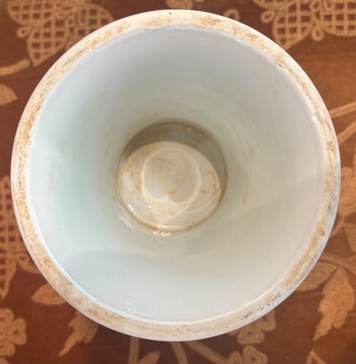 Chinese antique Ming dynasty Chenghua marked style blue and white porcelain