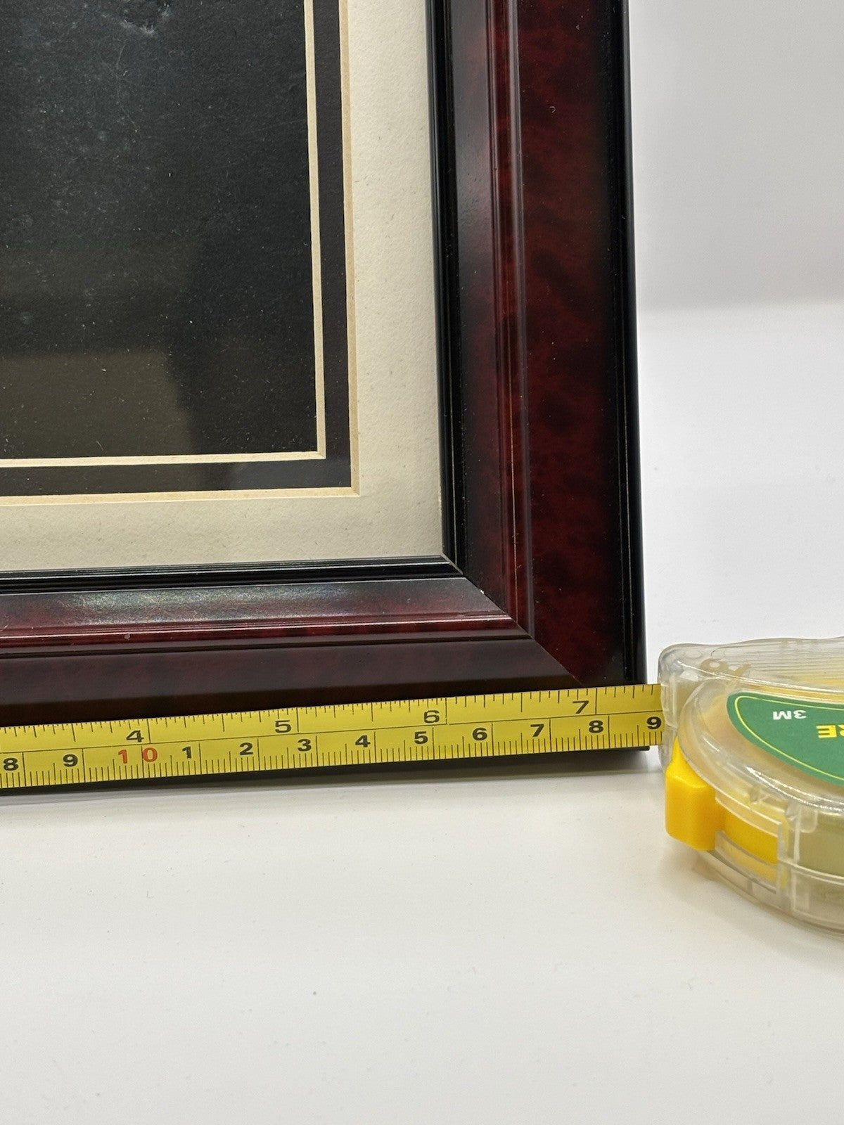 Double Diploma Photo Picture Frame 7x9 Cherry Wood Color photo size 5x7