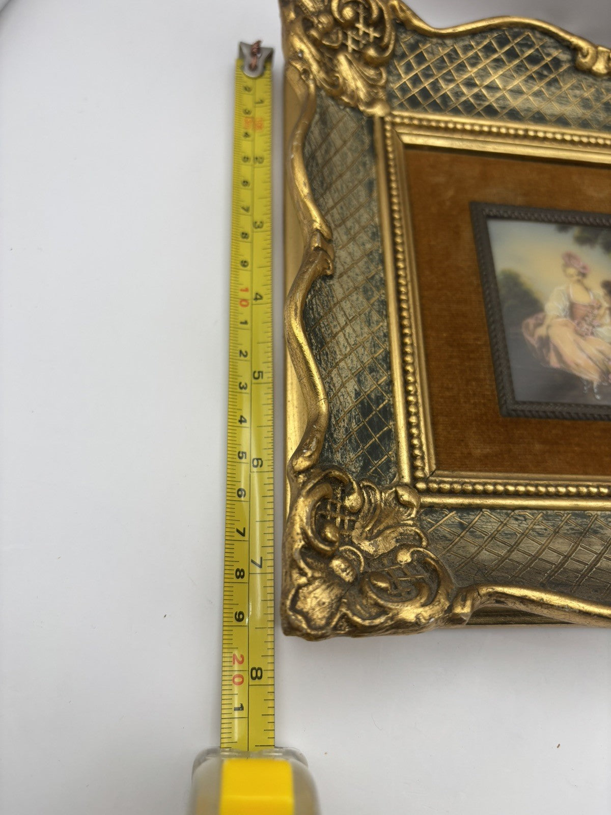 Automme Boucher - 19th Century Miniature Oil Painting