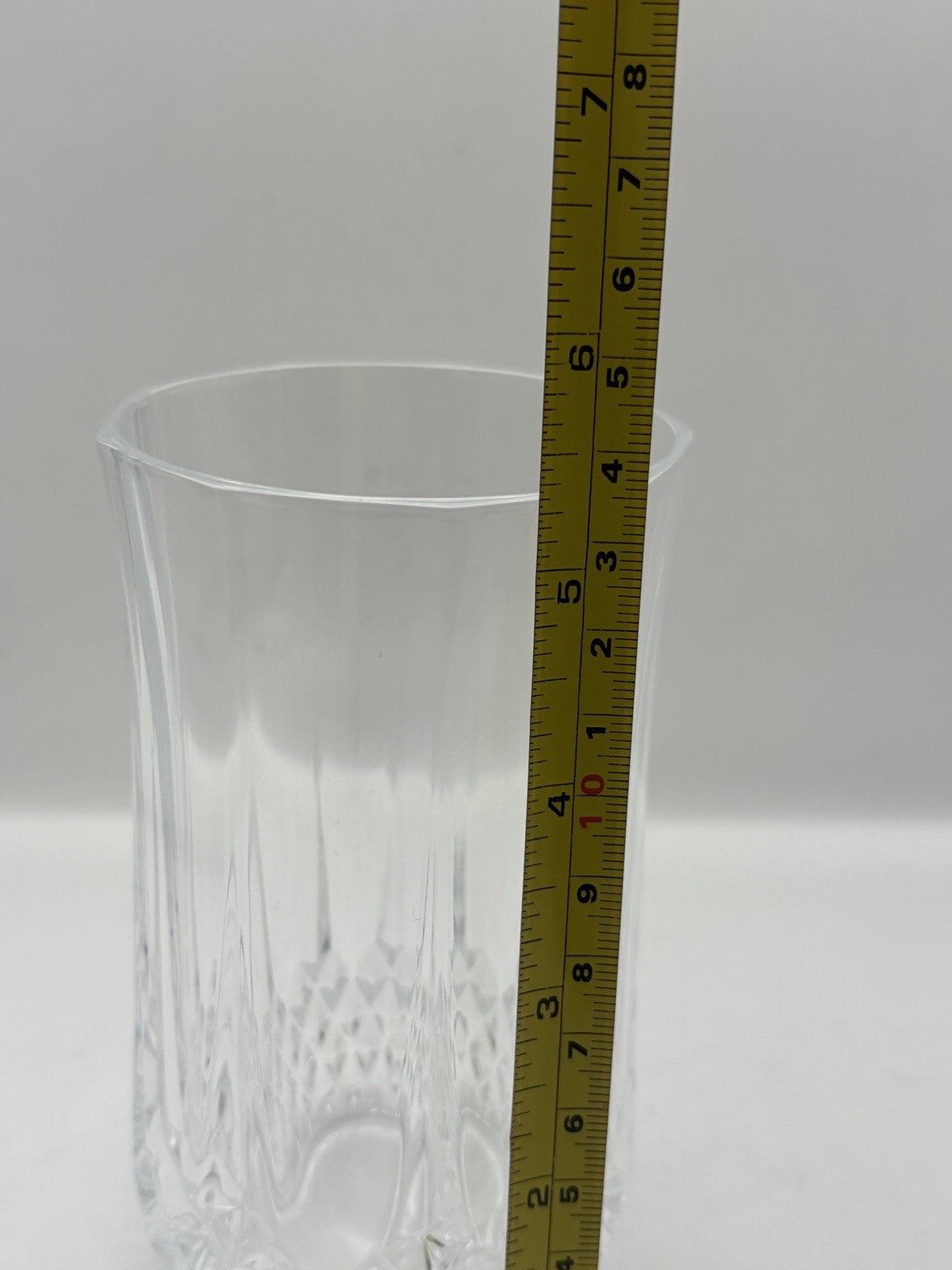 3 Crystal Cups Crystal d’arques long champ tumbler glass