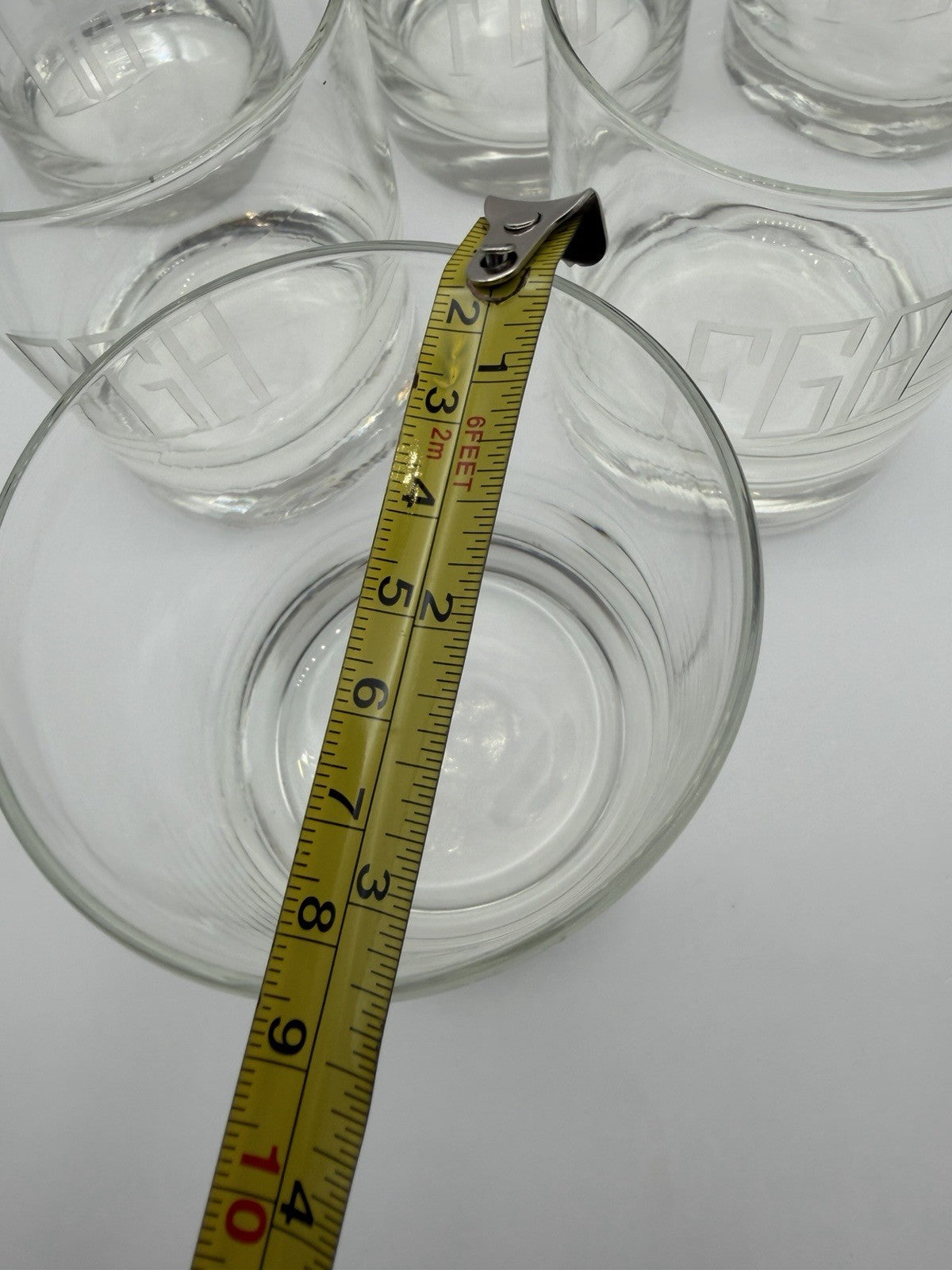 Vintage Double Old Fashioned (DOF) / Rocks Tumbler Classic Glasses Set of 8
