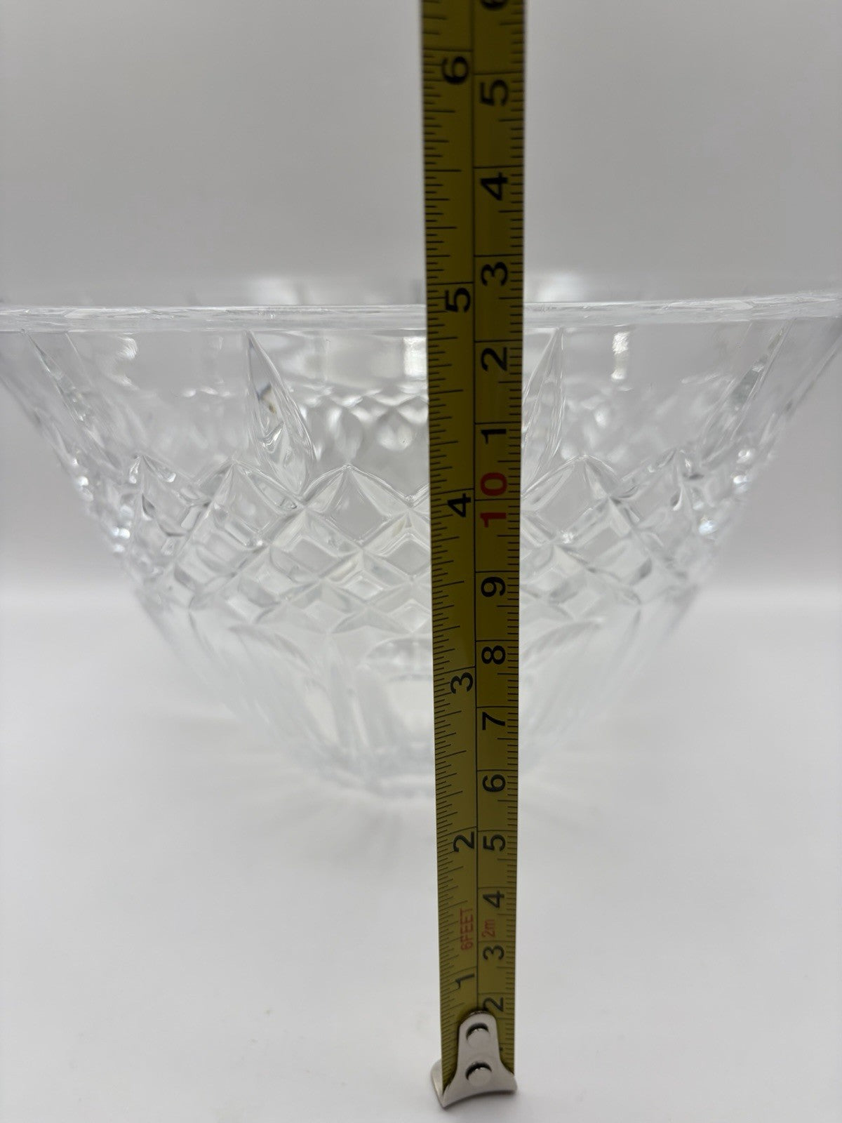 Waterford Marquis SHELTON Cut Crystal 8" Bowl - Signed RETIRED