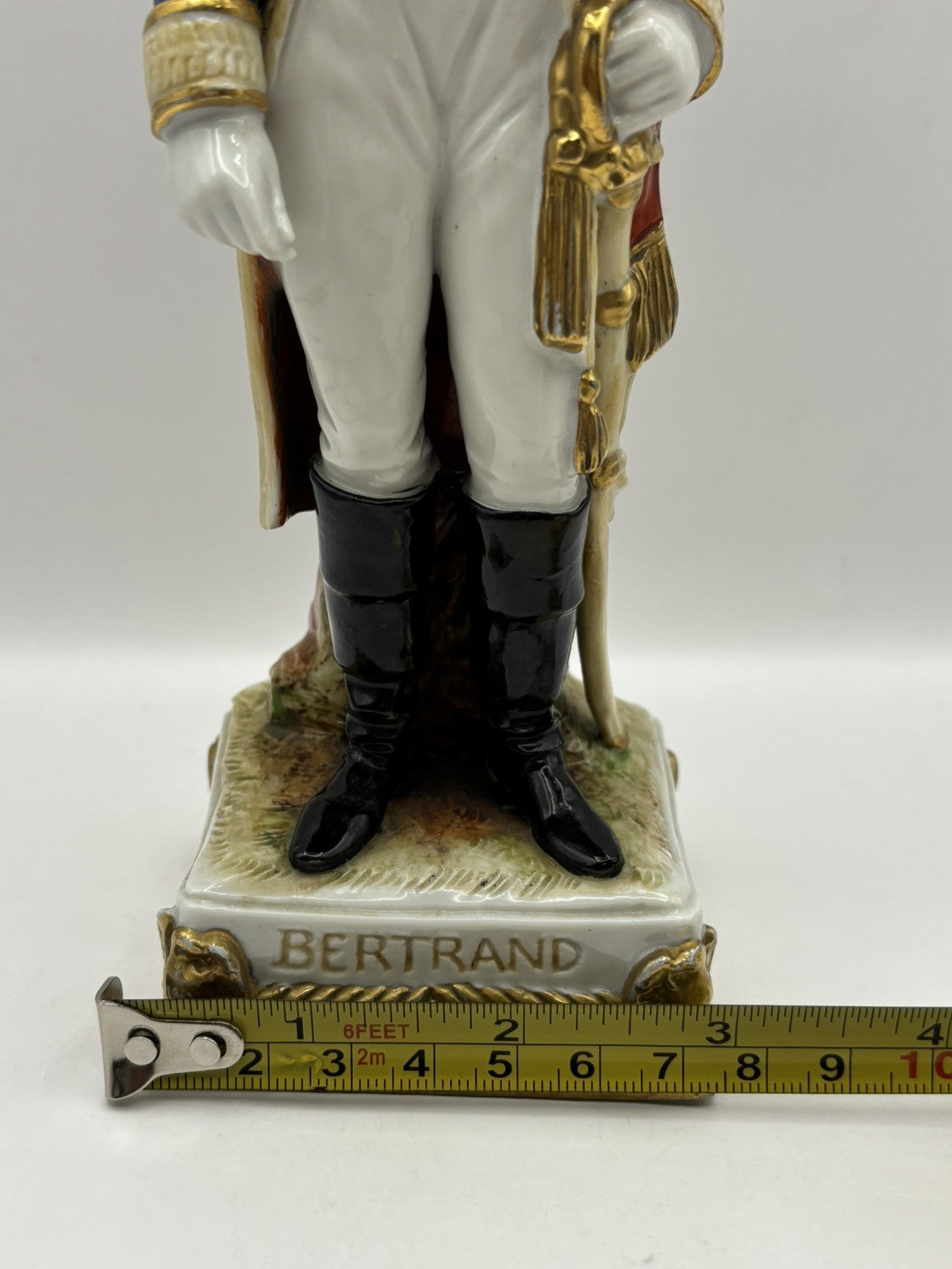 Scheibe-Alsbach Kister German Porcelain GENERAL BERTRAND 10" Napoleonic Figurine