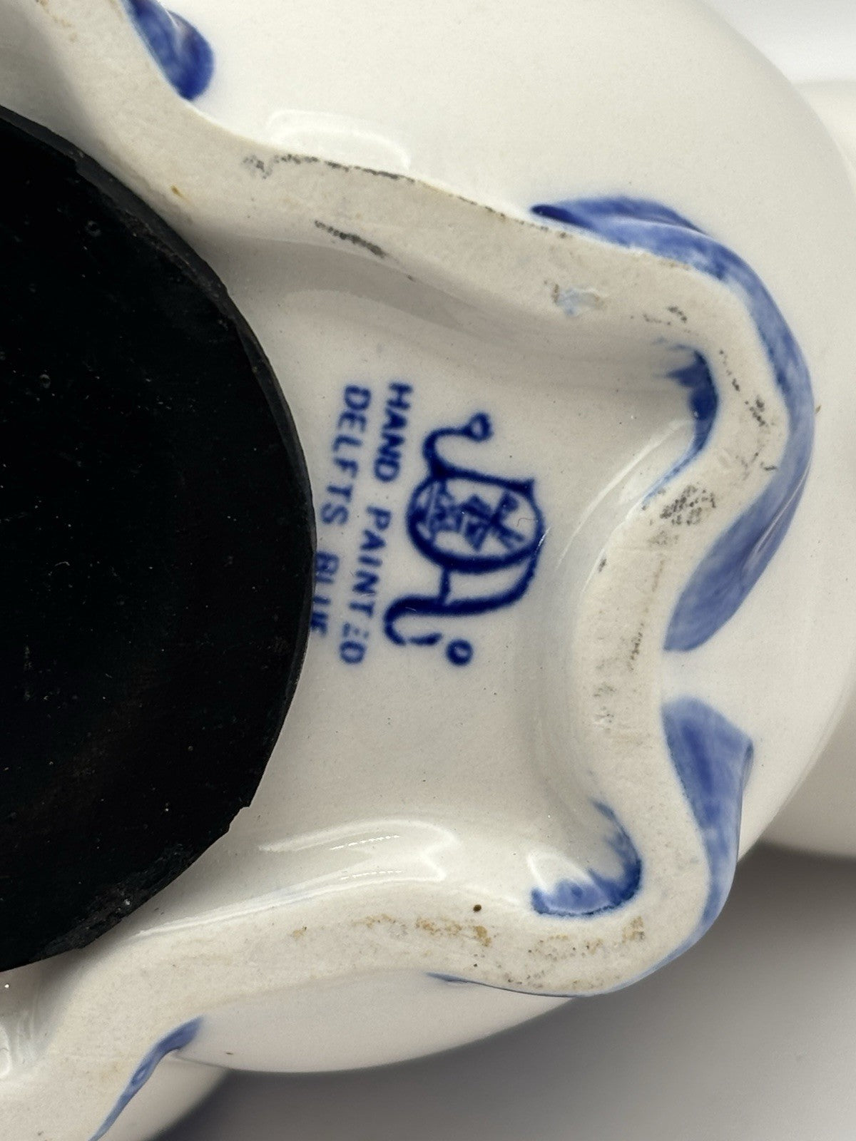 Delft Blue Bunny Rabbit Bank Delft Blue and White Porcelain Vintage Collectible