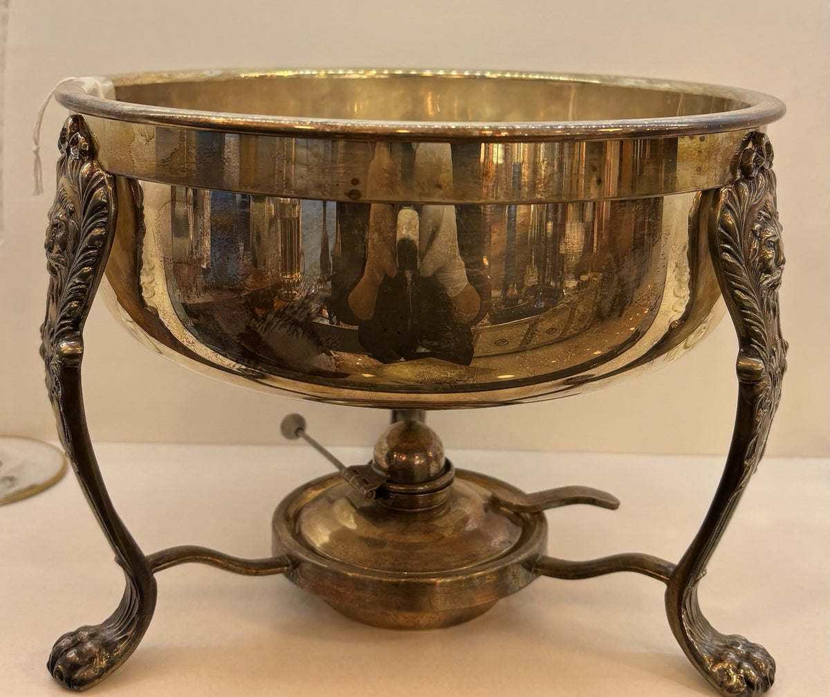 Beautiful vintage chaffing dish Silver Plated