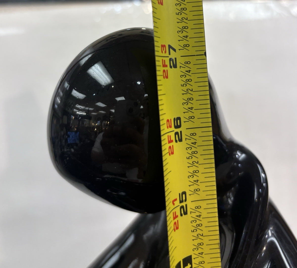 MCM Art Sculpture Emotion Black Ceramic Figurine Man Woman Statue