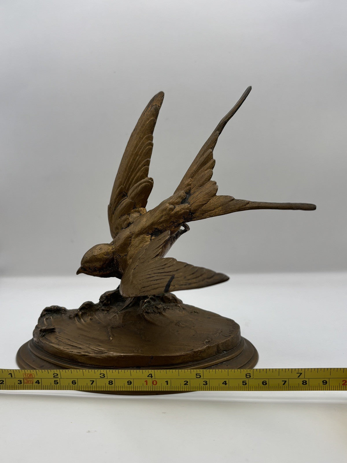 Paul Comoléra French 1818- 1897 Signed Antique Bronze Figurine Sculpture Art 6.4