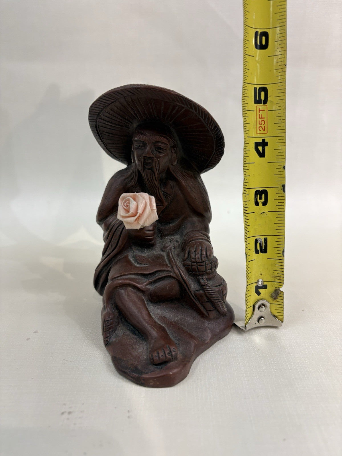 Vintage Chinese Porcelain piece bathed in bronze