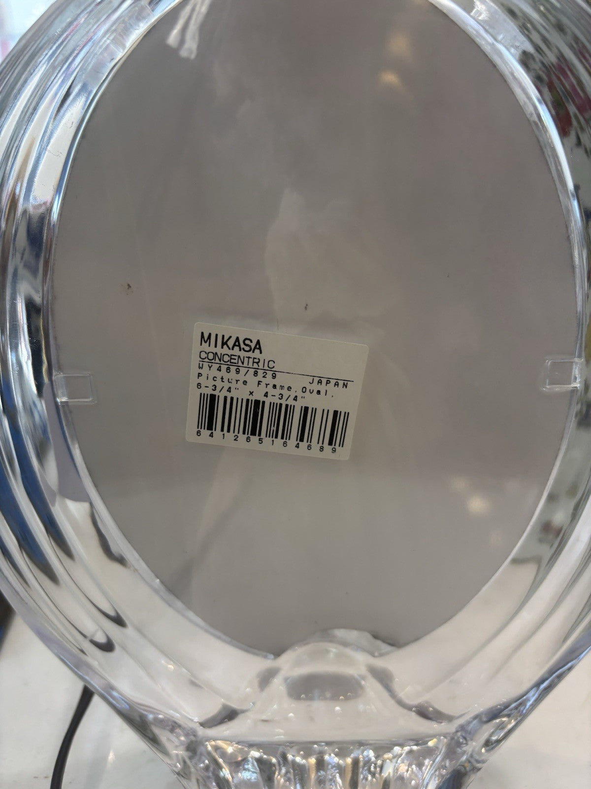 Vintage Mikasa Crystal Picture Frame