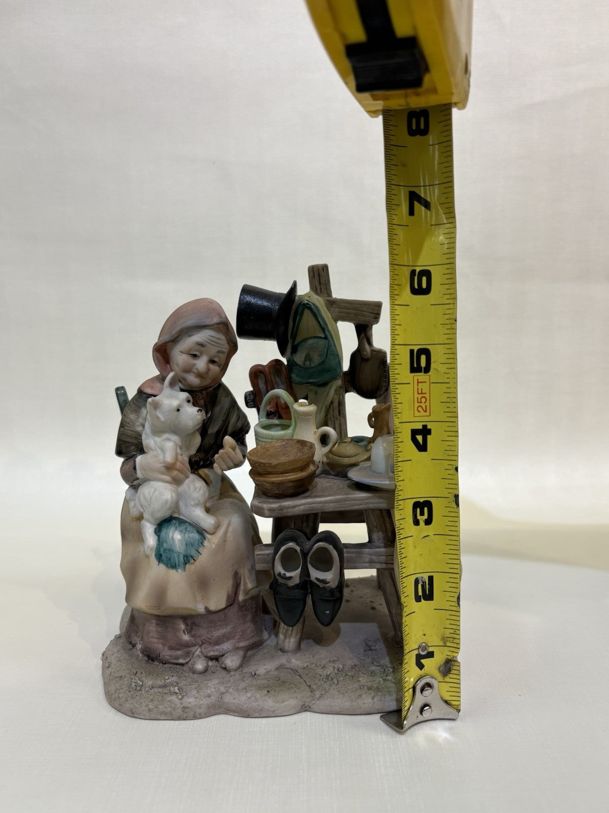 Lefton Vintage Porcelain Bisque Figurine Hand Painted 4719