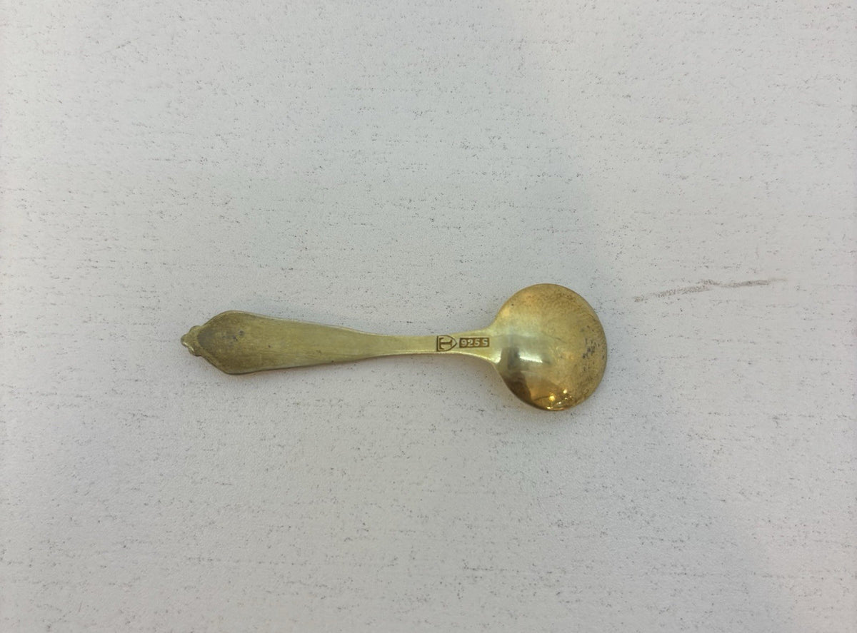 Vintage Gilthead Small Spoon S925 Sterling Silver 2’ Tall Spoon