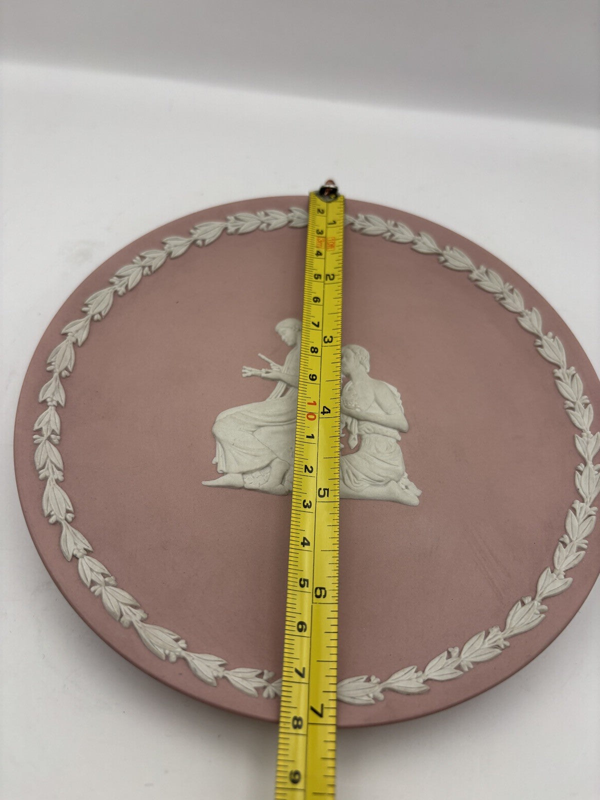 Wedgwood 4 Seasons plate autumn pink jasperware 75th Anniversary