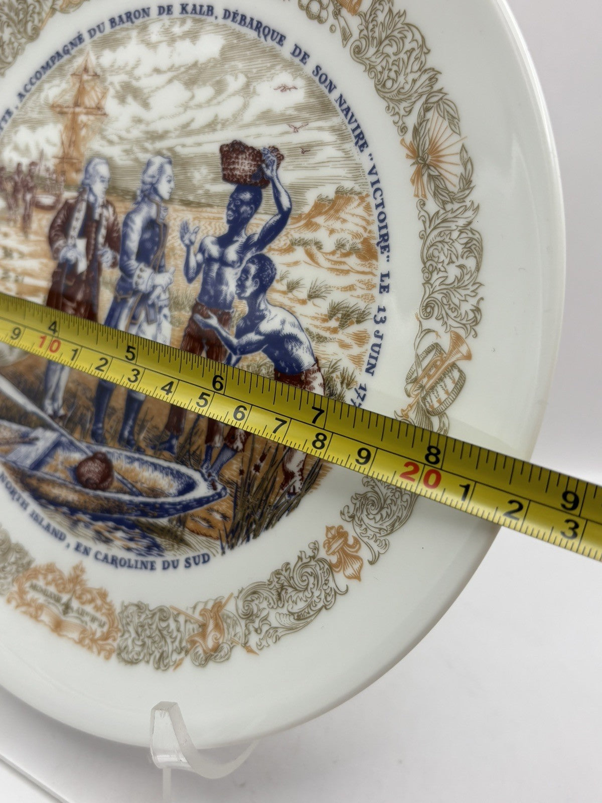 D'Arceau Limoges - Historic American Event - Collectible Plates Set Of 7
