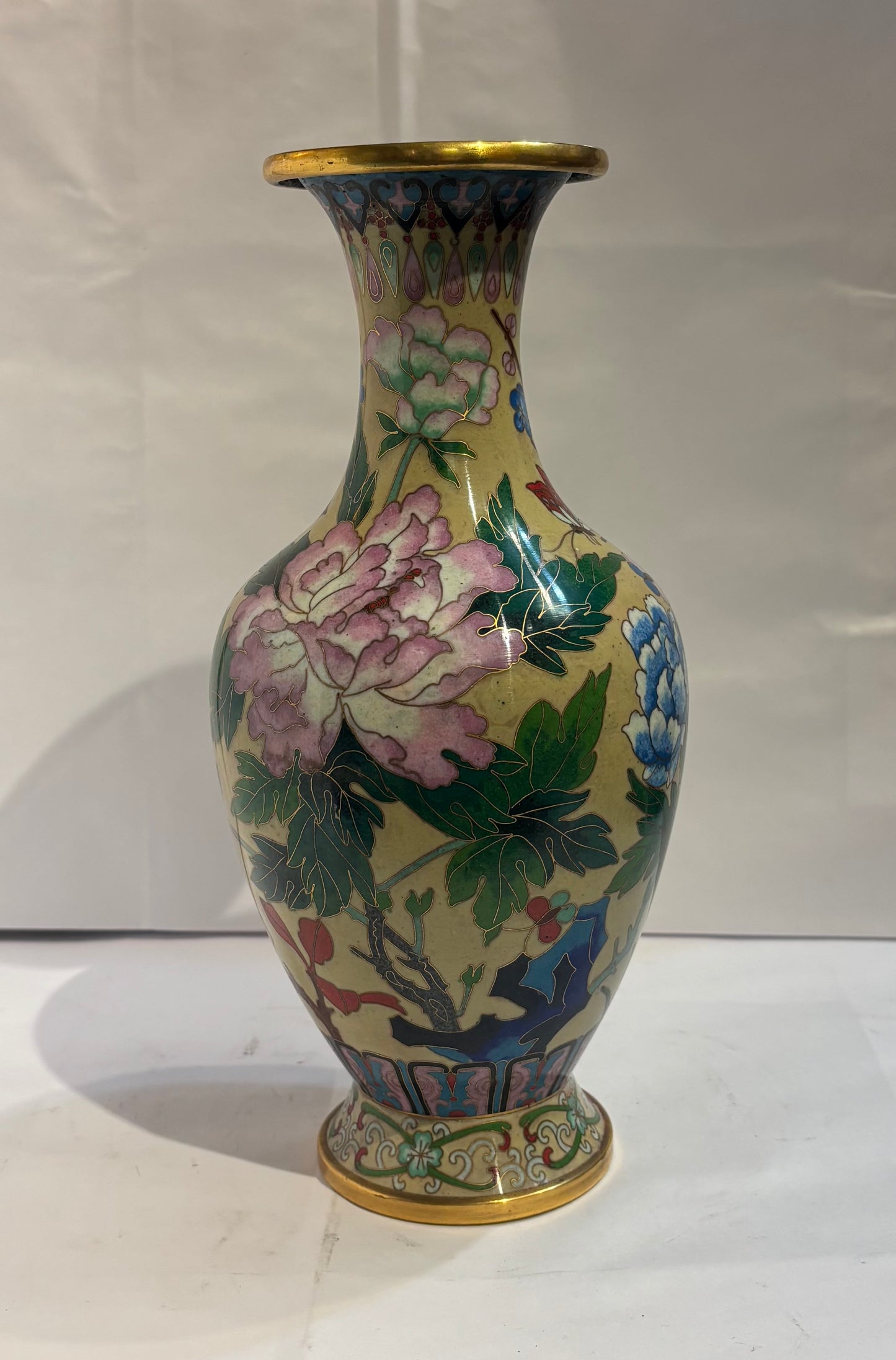 Vintage Cloisonné Vase