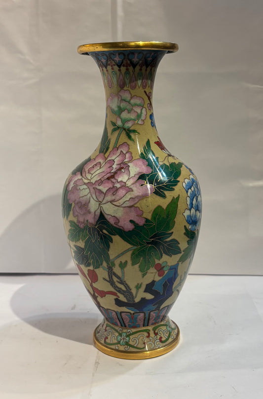 Vintage Cloisonné Vase