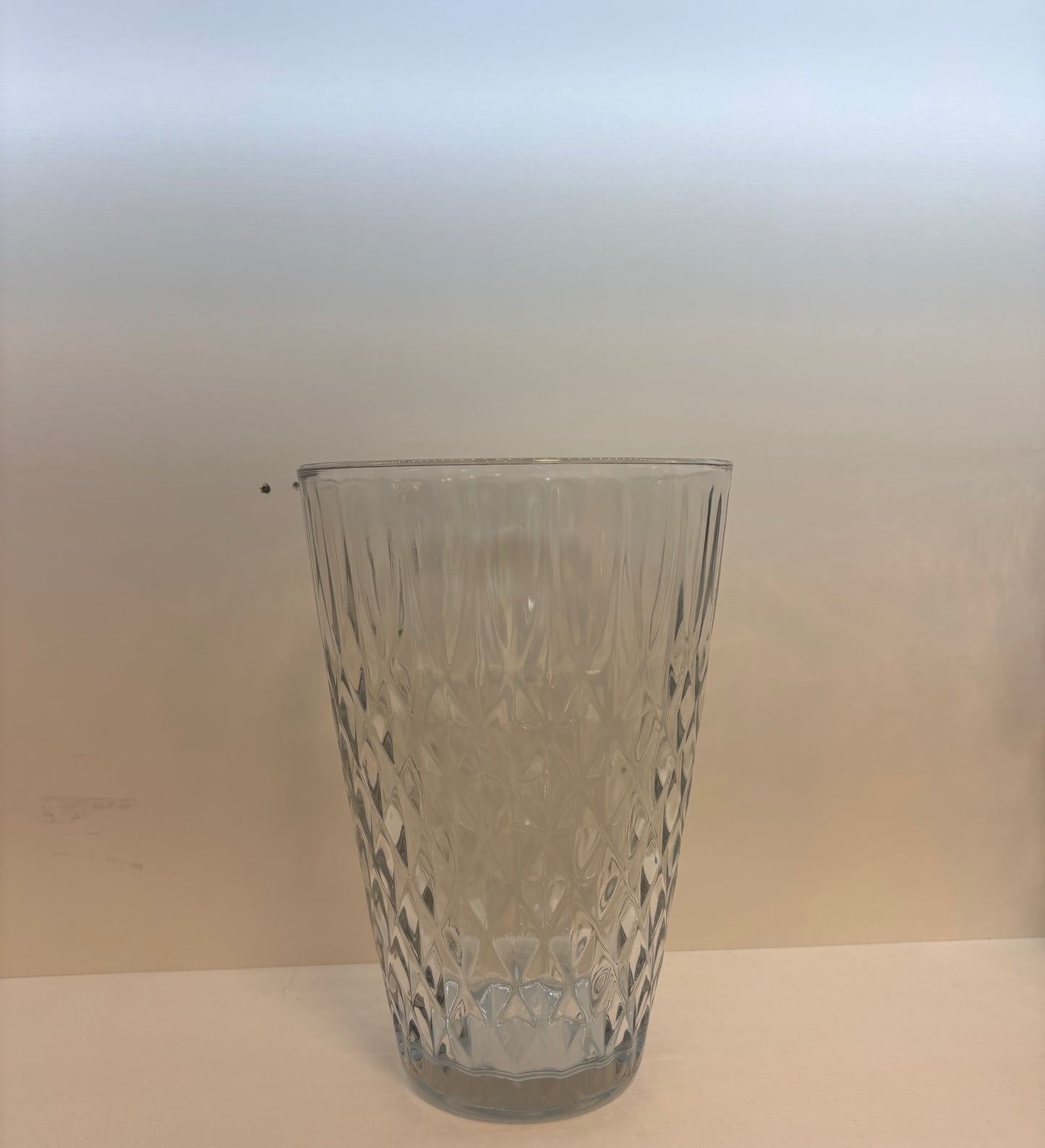 Vintage Crystal Glass Vase