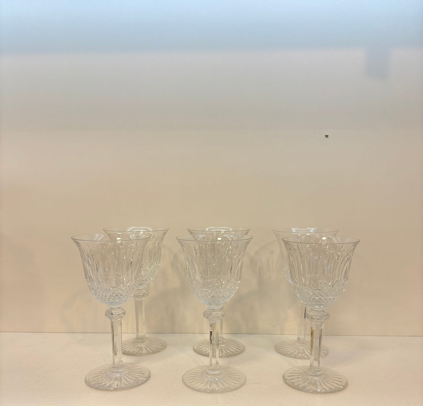 Set of 12 ST LOUIS Crystal - TOMMY Design - Port Wine Glass / Glasses - 5 1/2"