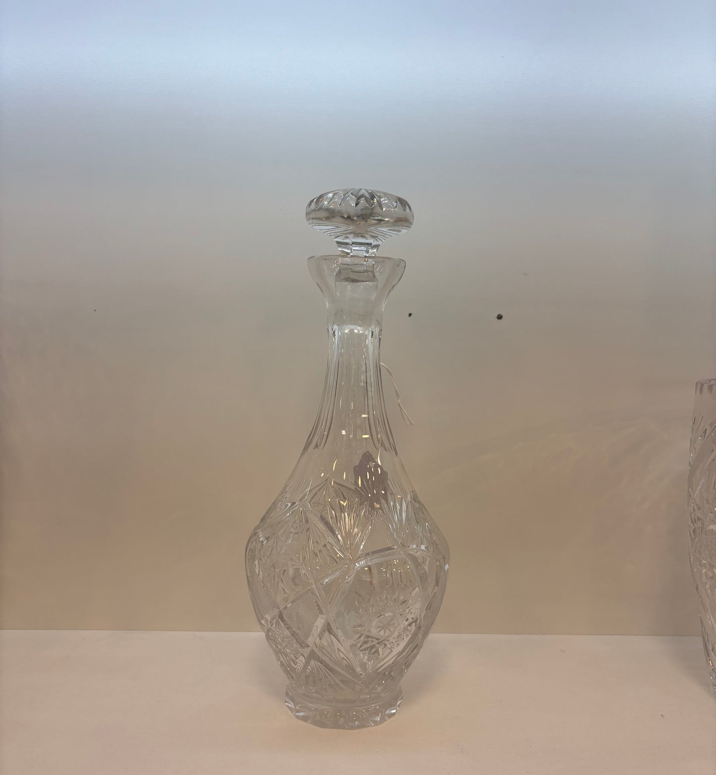 Brilliant Cut Crystal Decanter