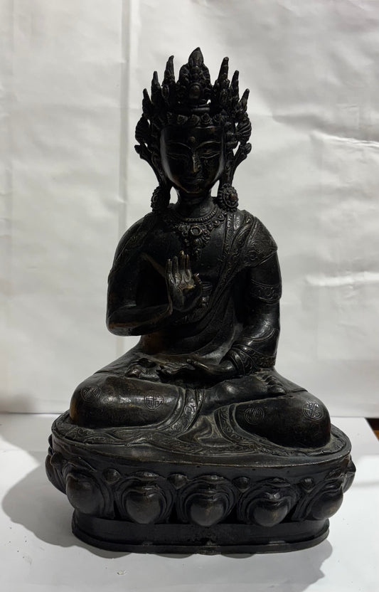 Tibetan Buddha bronze statue