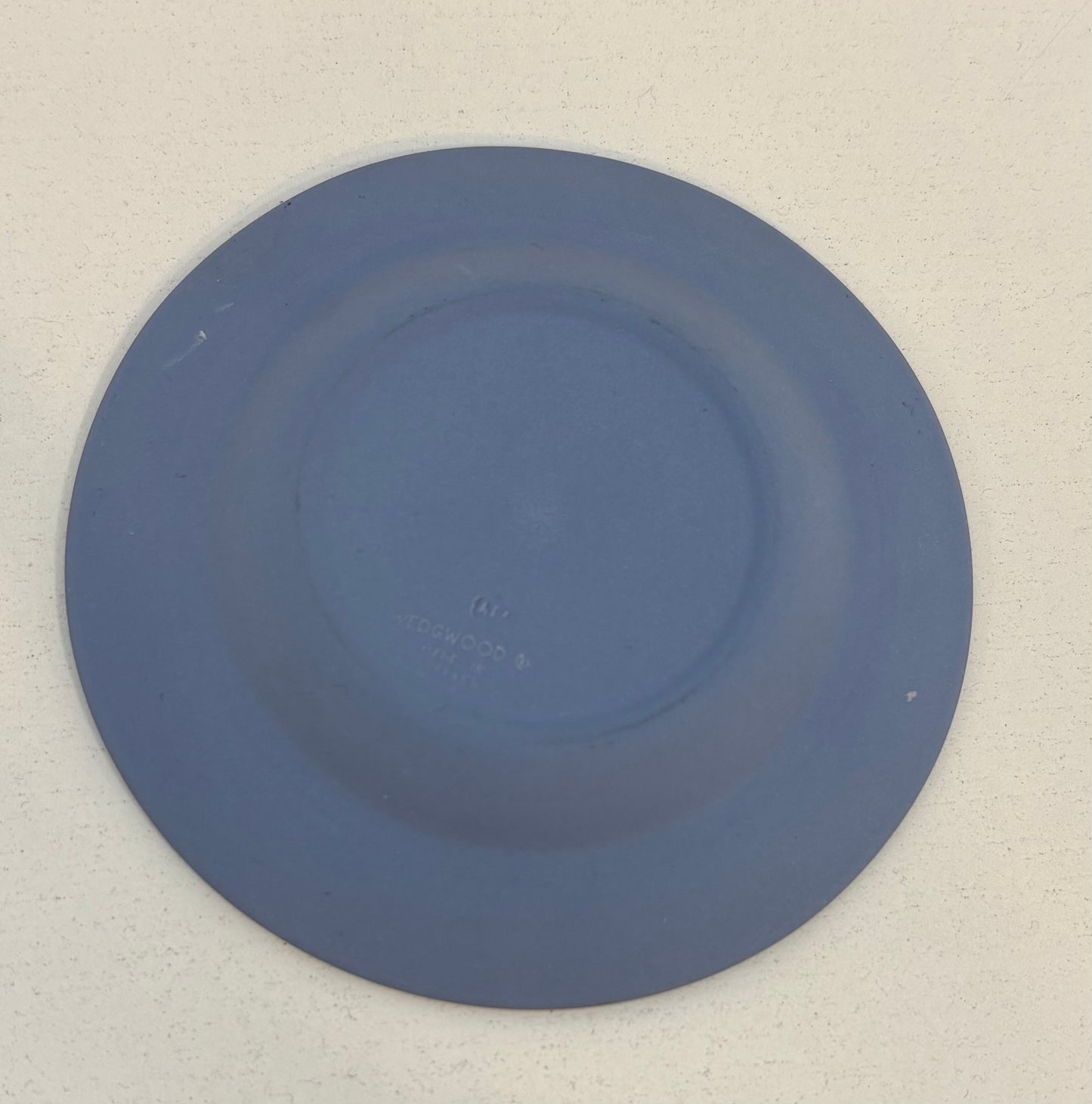 Vintage Wedgwood Blue Jasperware Small Plate Dish