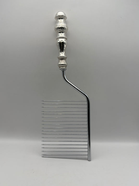 Vintage Sterling Silver Handle Cake Comb