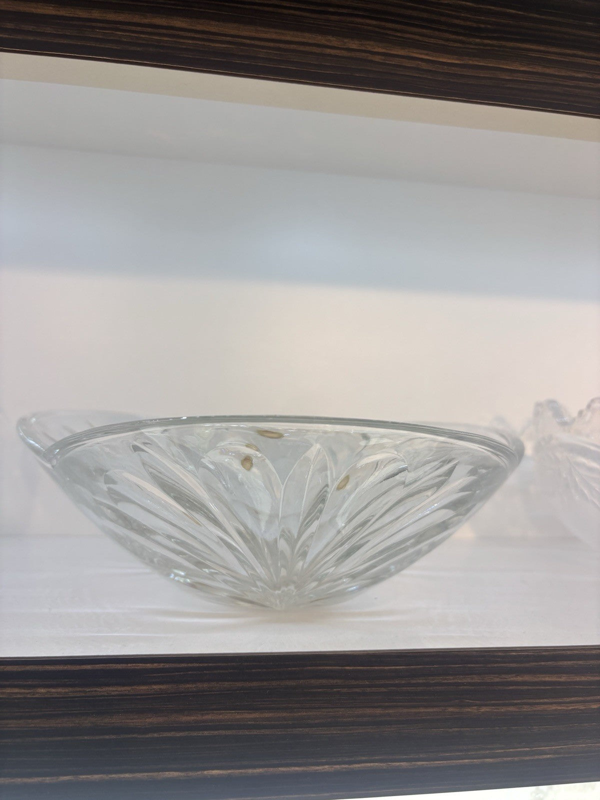Beautiful Dresden Crystal bowl with a Magnificent design