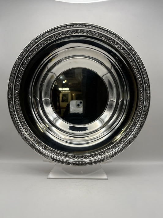 Vintage Reed & Barton Silverplate 1203 Serving Bowl 10”