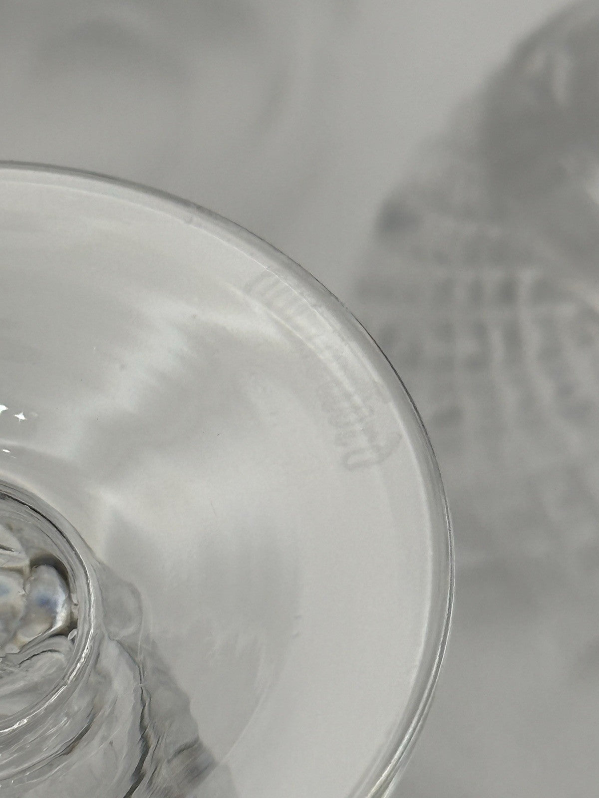 Waterford Crystal Piece In The Colleen Short Stem (Cut) Pattern. Mint Condition