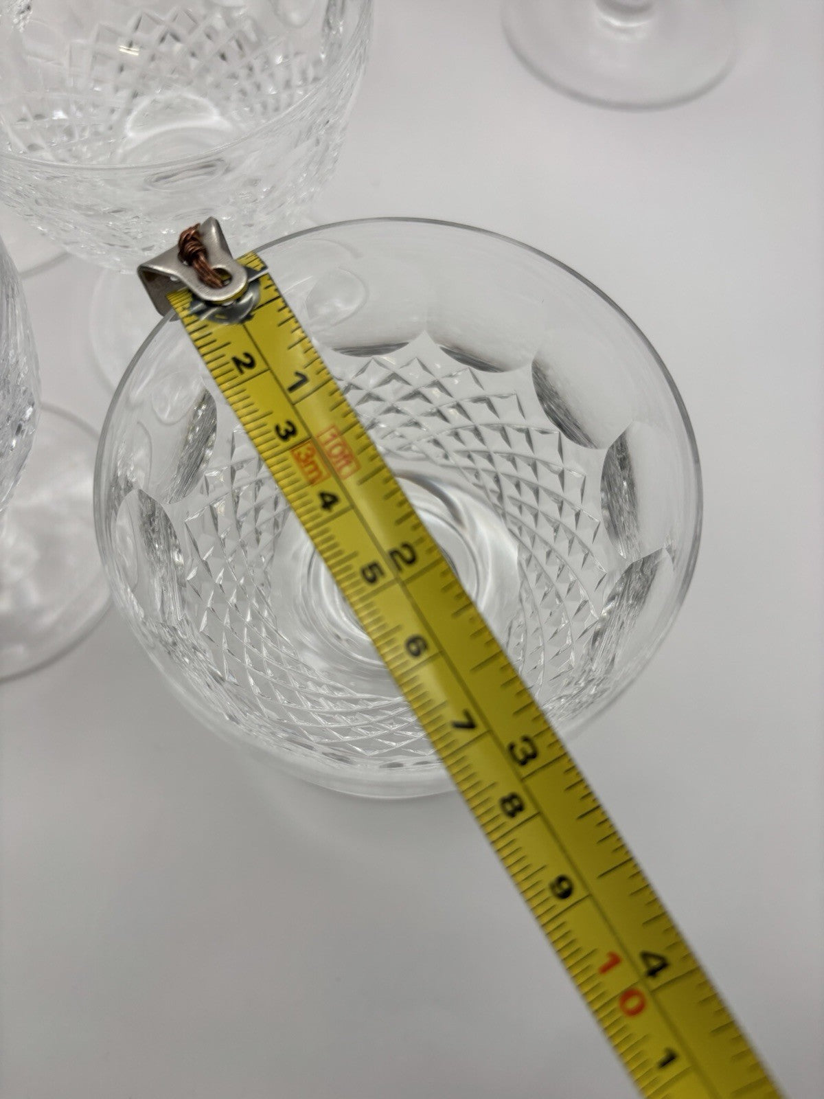 Waterford Crystal Colleen Short Stem claret wine glass Set Of 8