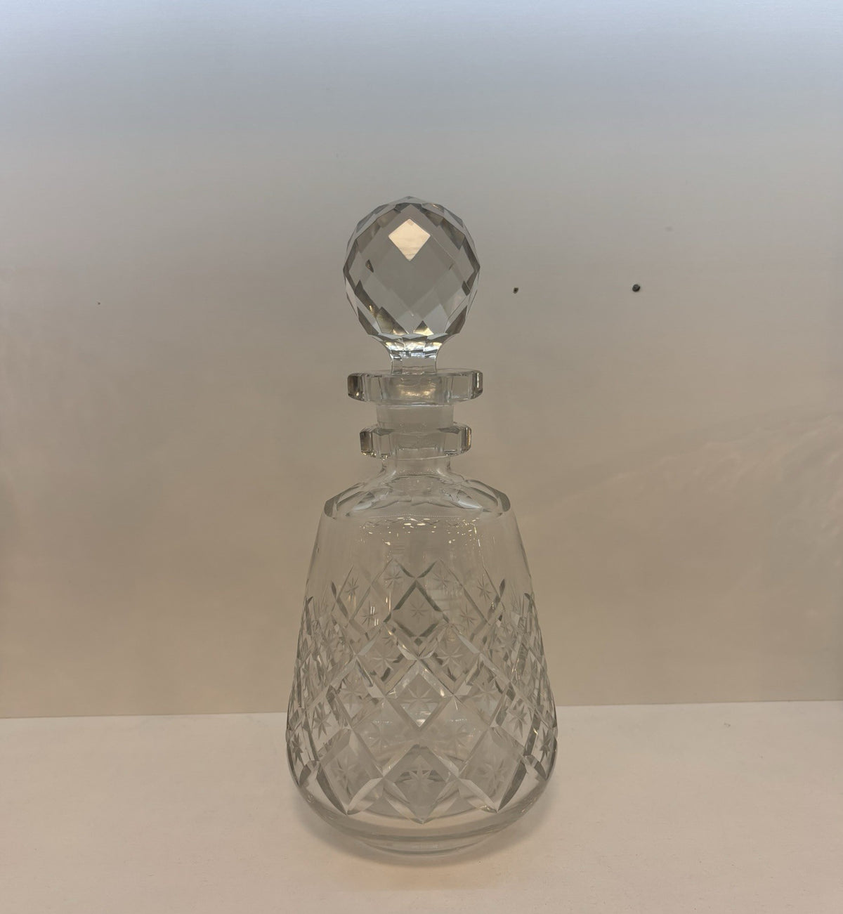 Attributed Bakewell Pittsburgh Glass Decanter and Stopper