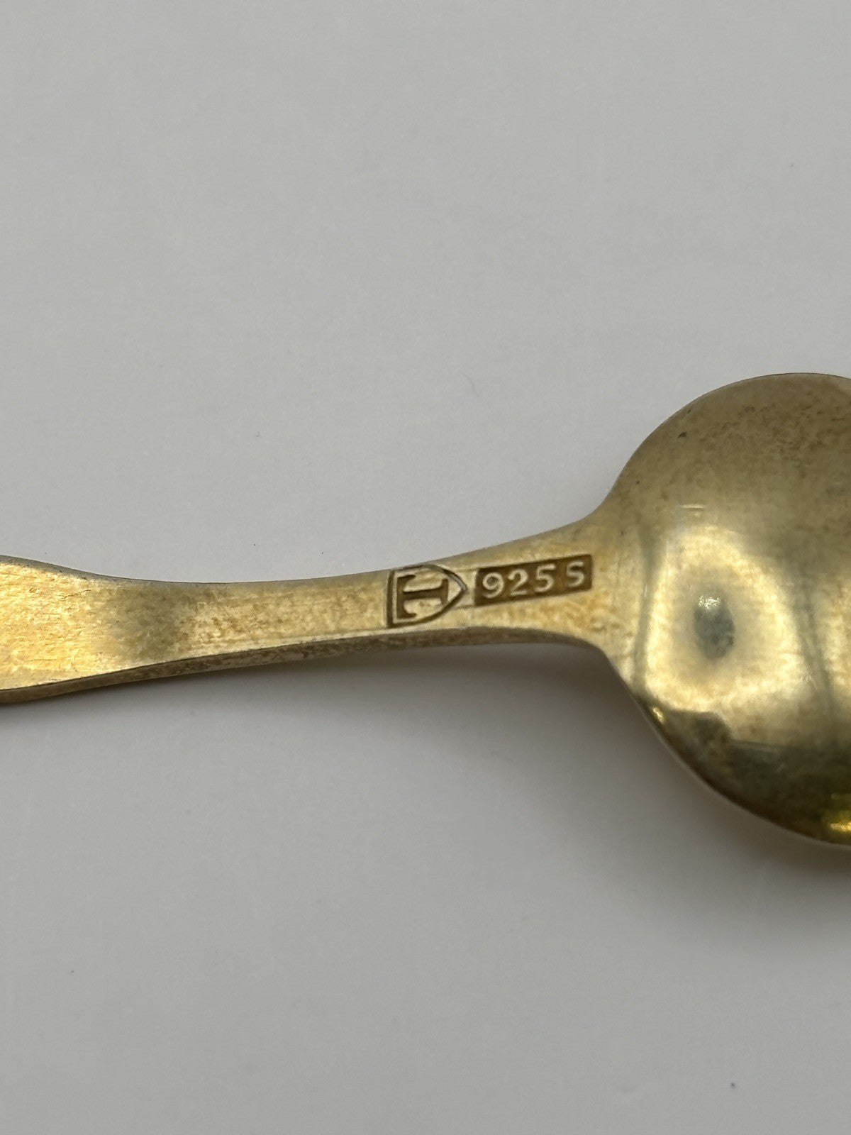 Vintage  Gilthead Small Spoon S925 Sterling Silver 2’ Tall Spoon