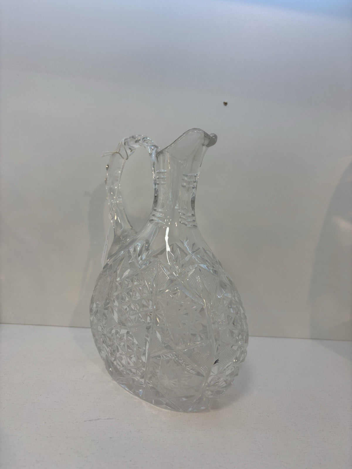 Vintage Mid-Century Crystal Brilliant Cut Decanter