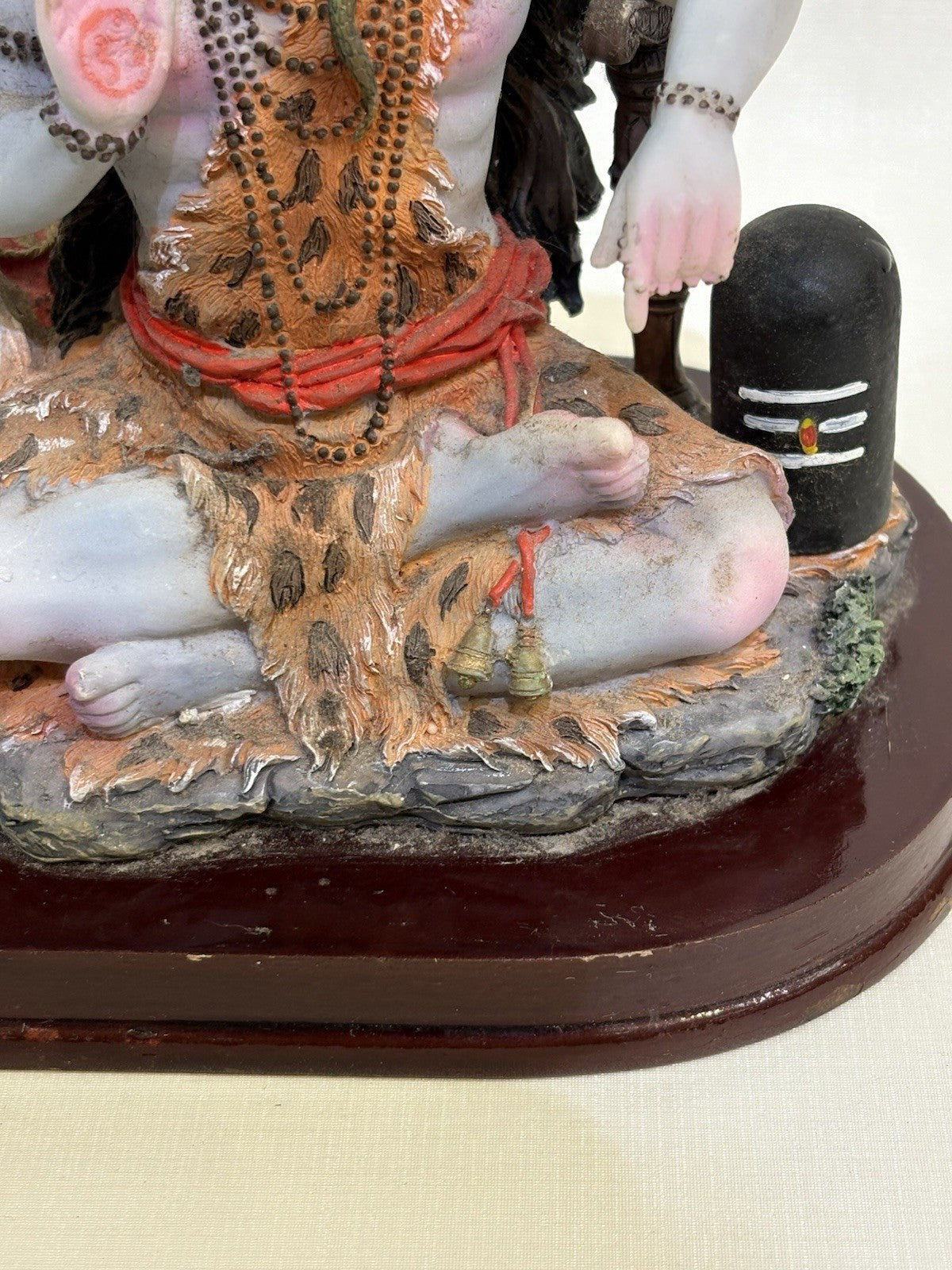 Hindu God Lord Shiva Statue - 3.8”H Indian Idol Shiva for Car Dashboard De