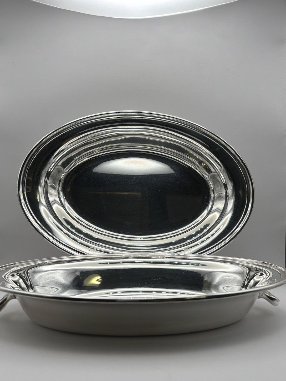 Vintage Gorham Silverplate Oval Serving Dish YC426-4 Made In USA