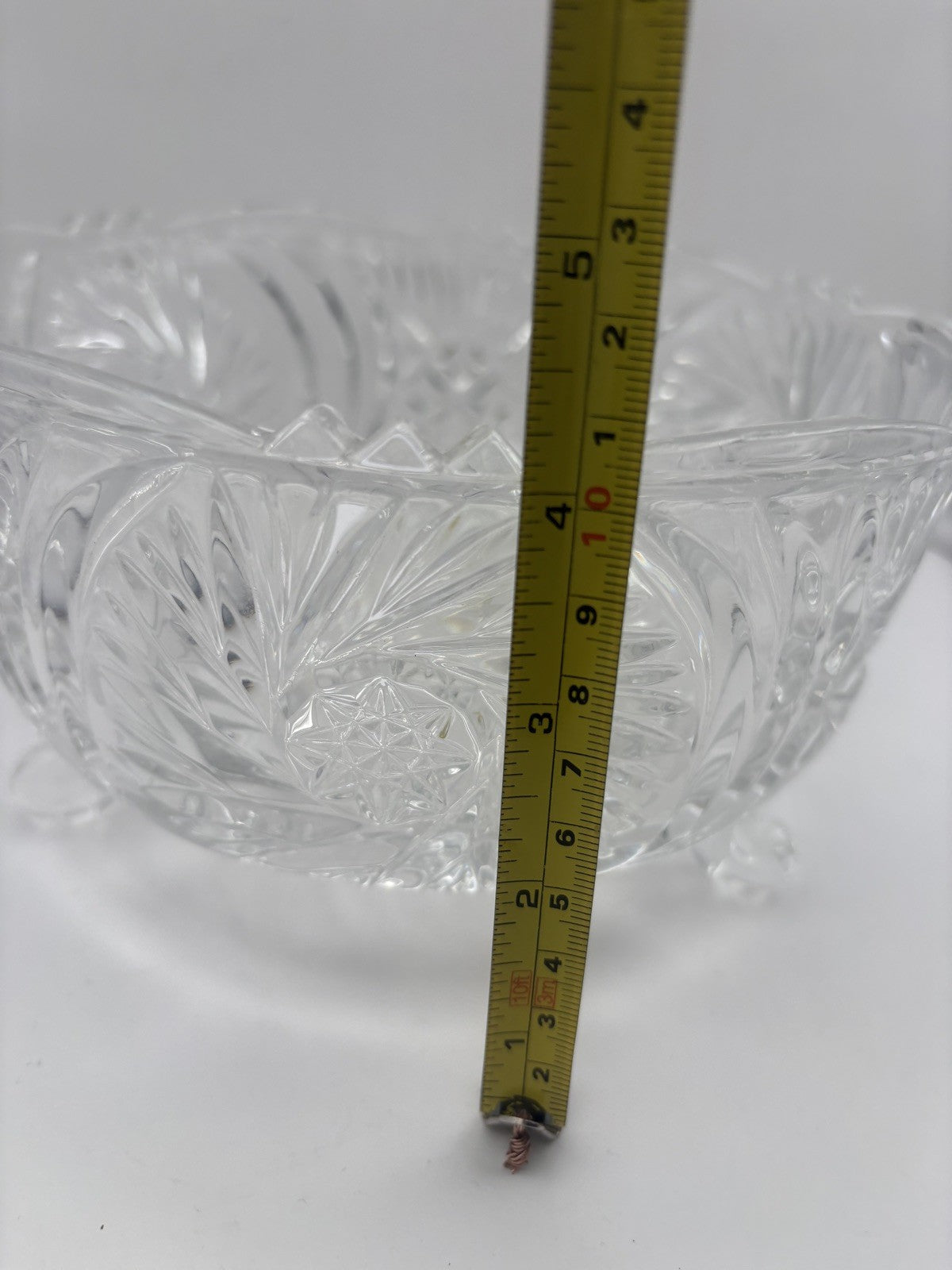Magnificent West German lead crystal hand cut brilliant
