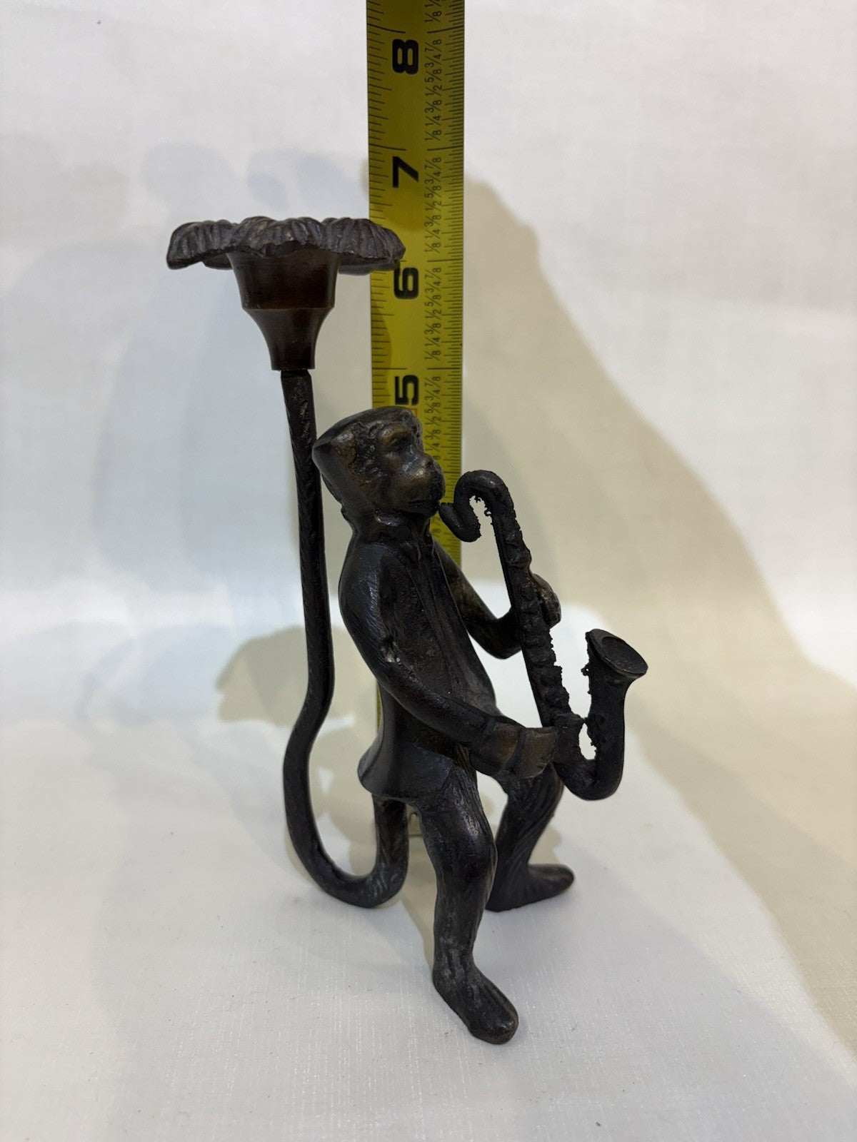 Brass Monkey Playing Saxophone