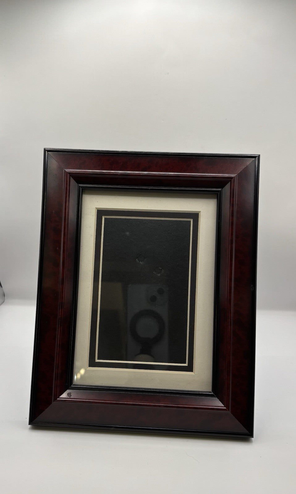 Double Diploma Photo Picture Frame Cherry Wood 7x9 5x7