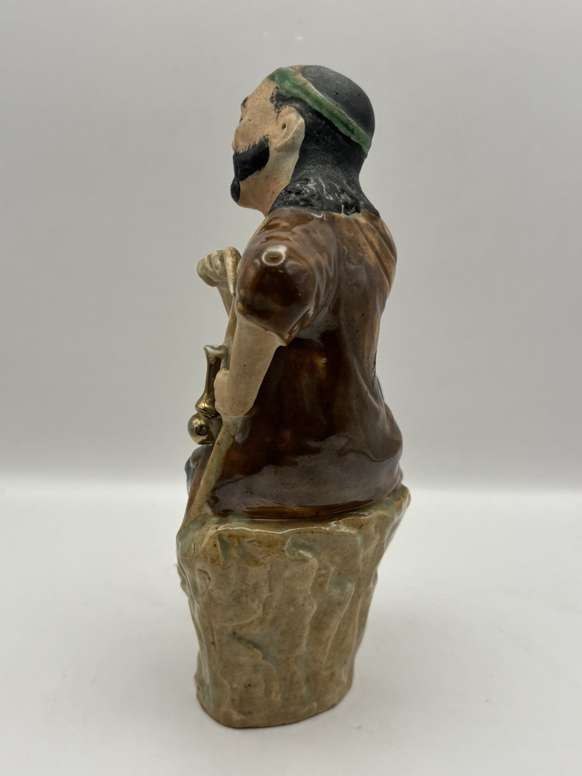 Ceramic Inmortal Li Tiegui Chinese Porcelains Statue Figurine