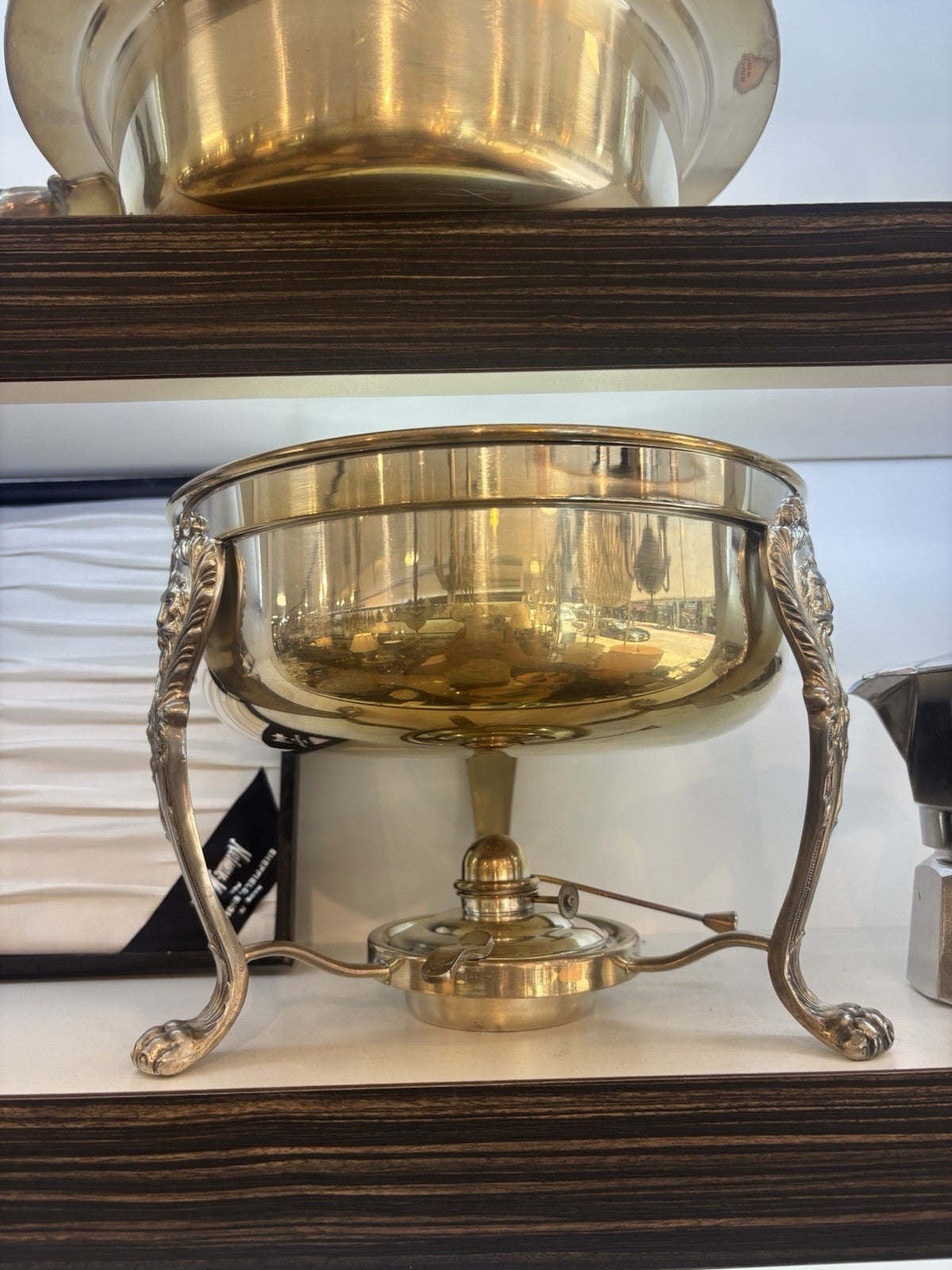 Beautiful vintage chaffing dish Silver Plated