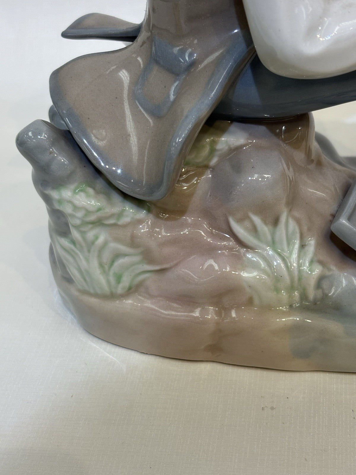 Casades Spain 'Painter' Porcelain Figurine Hand Painted, 9”