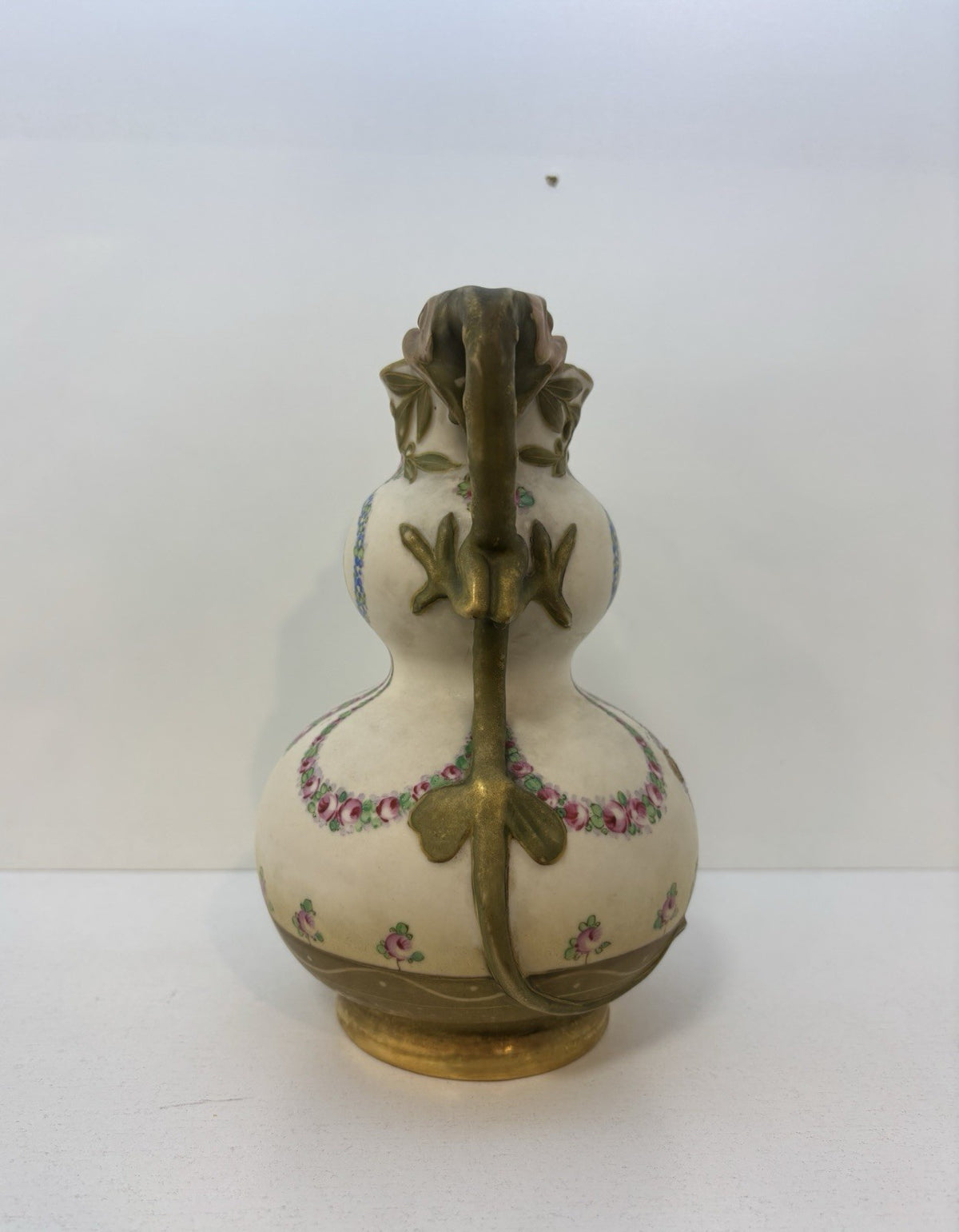 amphora Rstk porcelain lizard salamander Vase