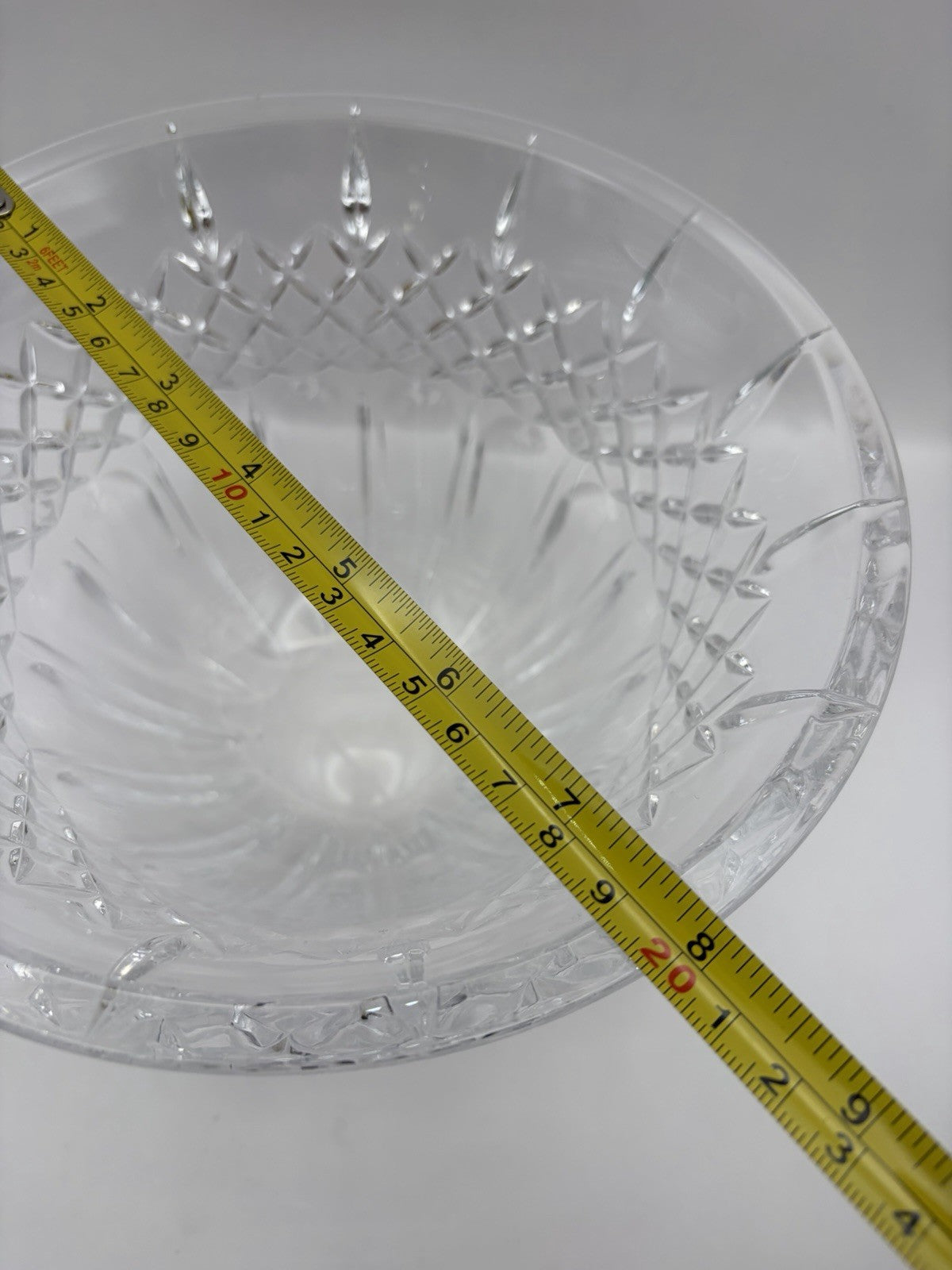 Waterford Marquis SHELTON Cut Crystal 8" Bowl - Signed RETIRED