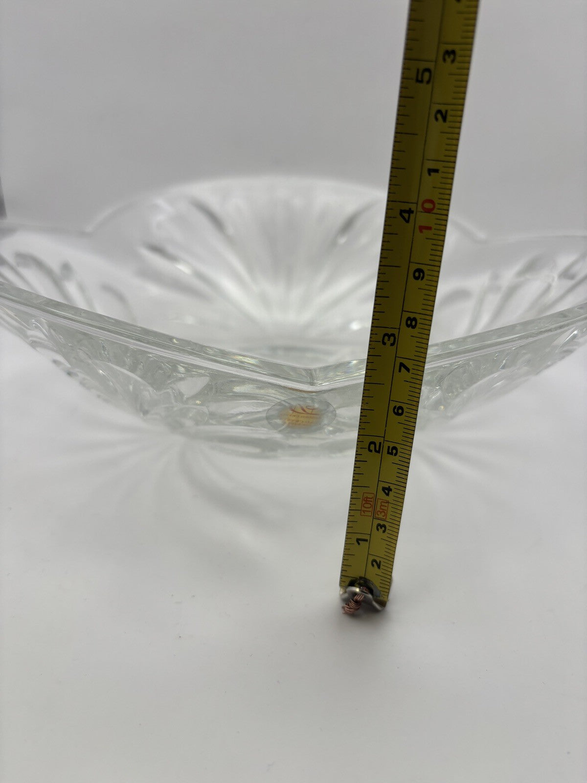 Beautiful Dresden Crystal bowl with a Magnificent design