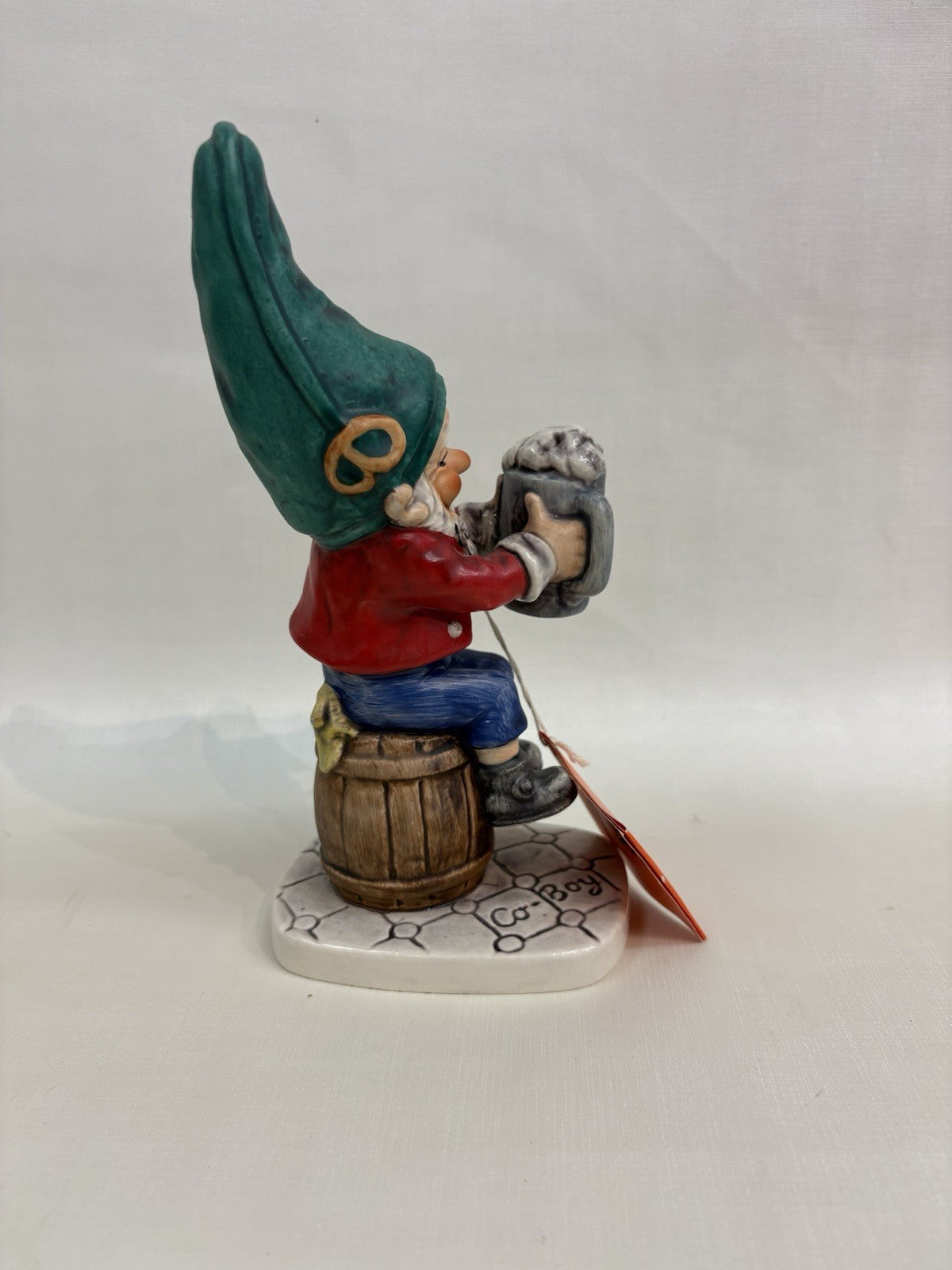 Goebel Co-Boy gnome figurine named Sepp, also known as "The Beer Buddy"