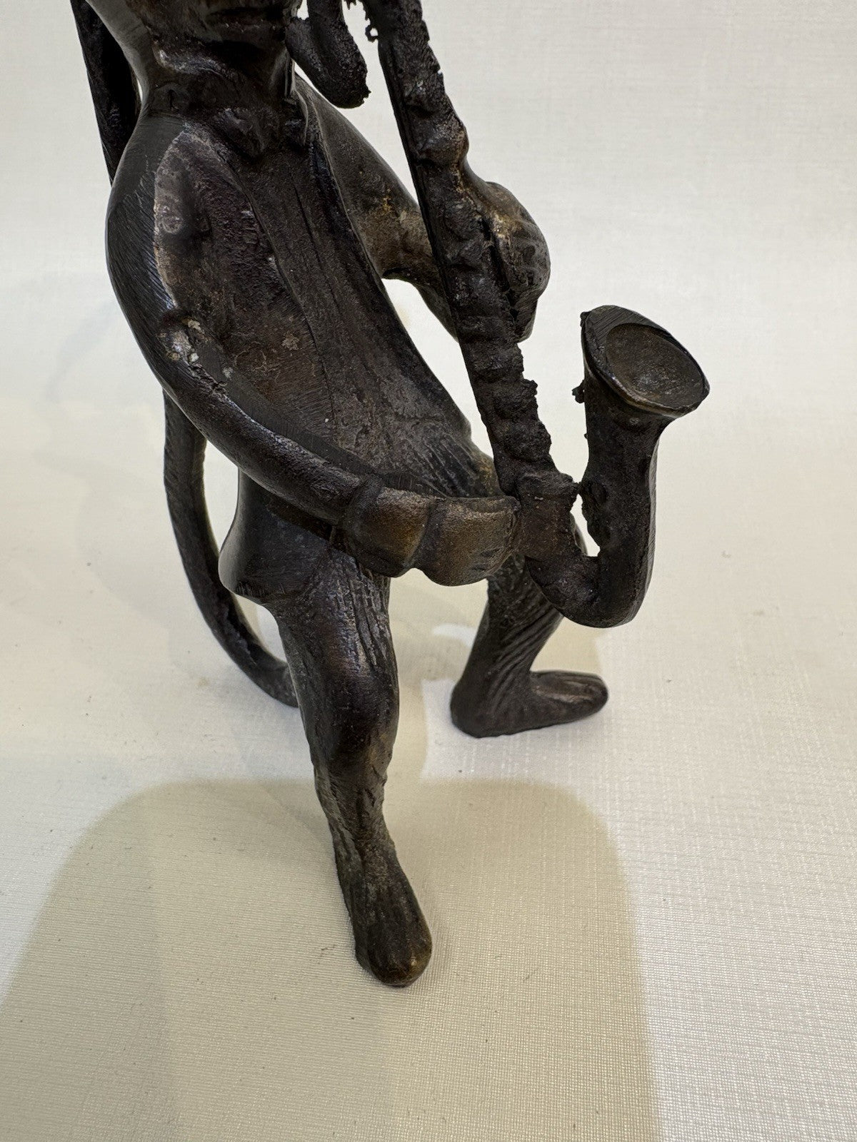 Brass Monkey Playing Saxophone