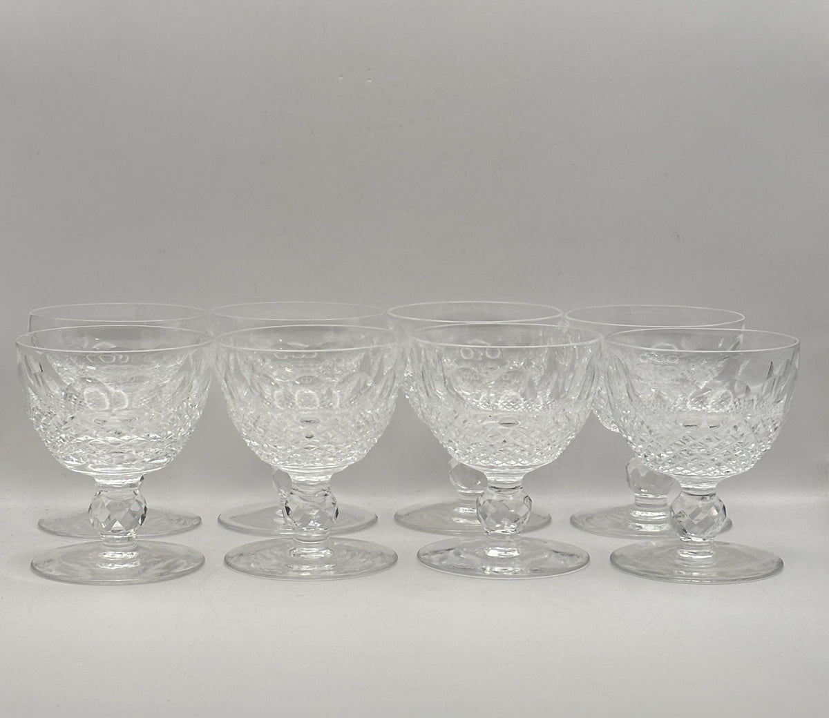 Waterford Crystal Colleen Short Stem claret wine glass Set Of 8