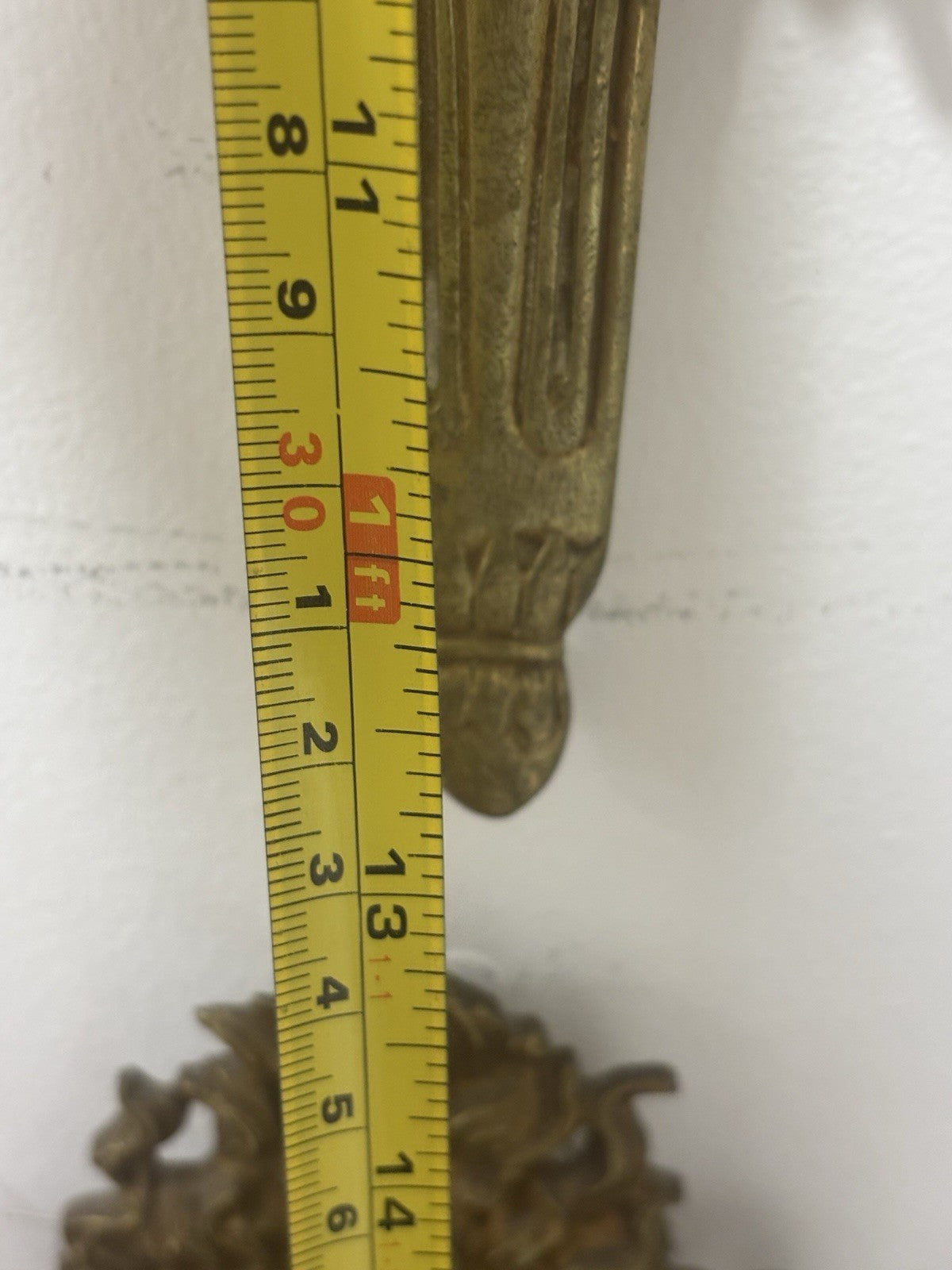 Pair of French Bronzes Wall Sconces 12” It necessarily needs to be wired