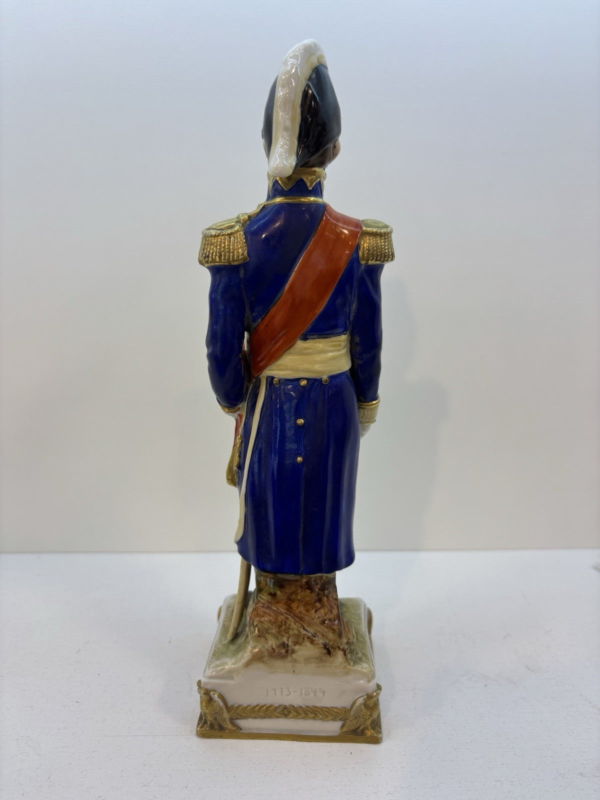 Scheibe-Alsbach Kister German Porcelain GENERAL BERTRAND 10" Napoleonic Figurine