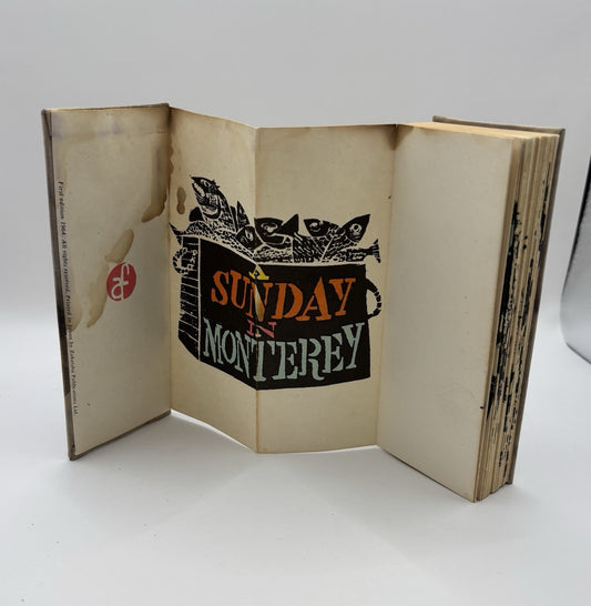 Antonio Frasconi "A Sunday in Monterey" FIRST EDITION (1964) Harcourt Brace RARE